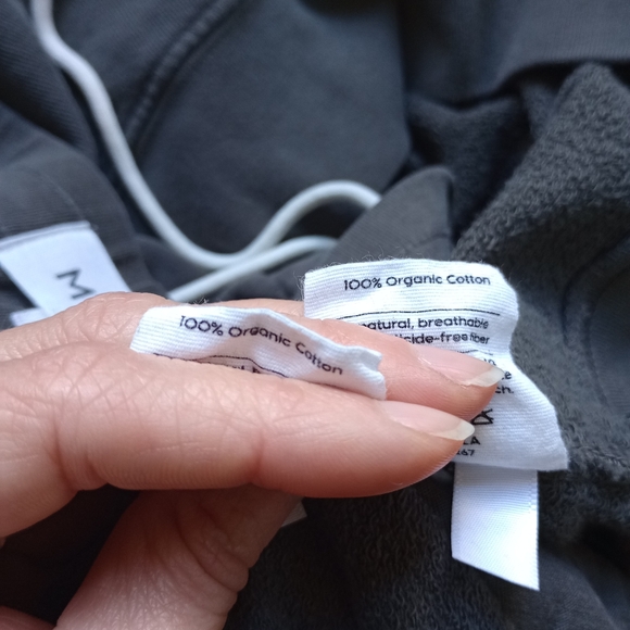 MATE Slouchy Jogger Sweatshirt Set Charcoal Gray - Picture 4 of 6